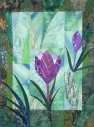 Small Spring Crocus Wallhanging