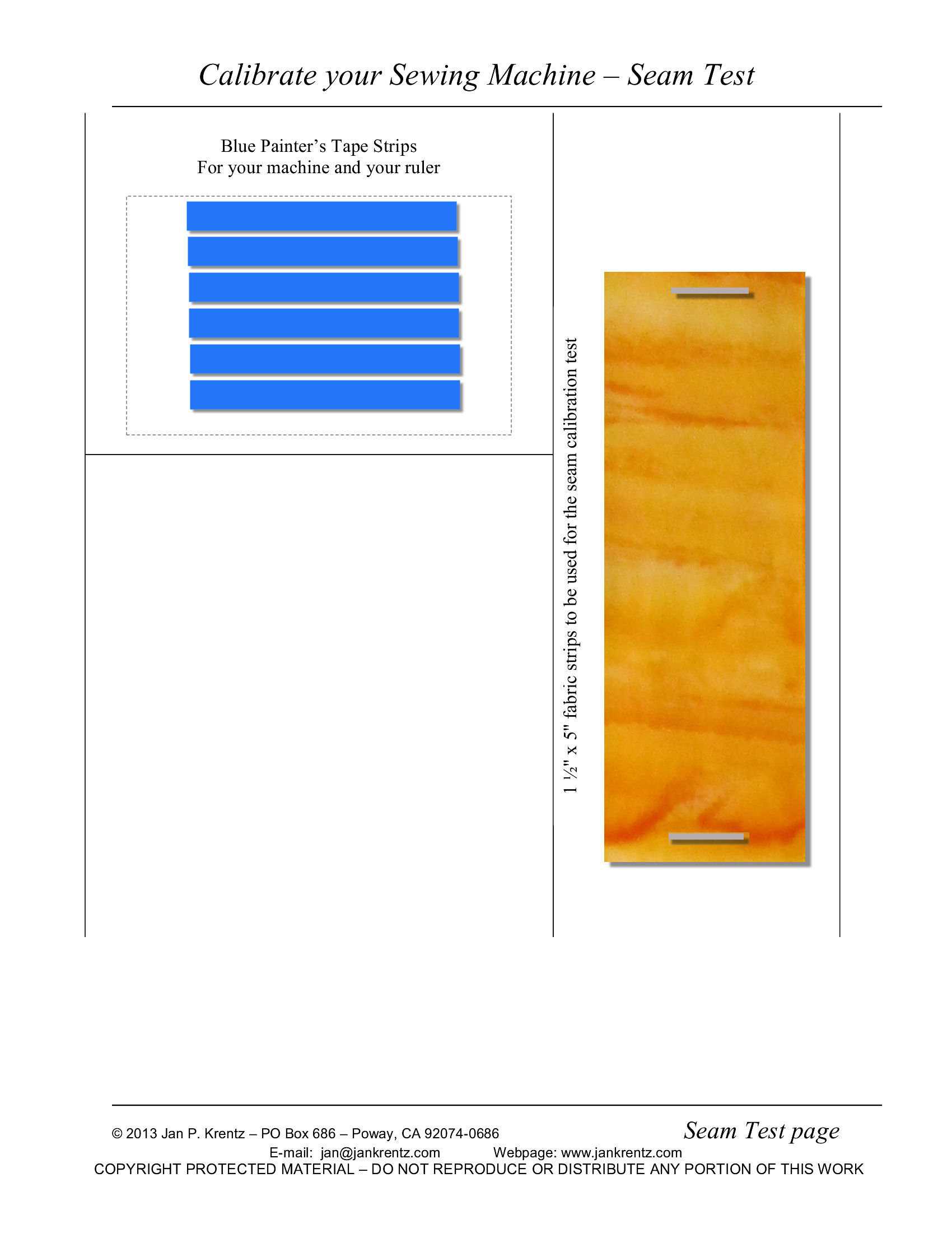 seam calibration pg 2